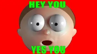 Hey you yes you click on my nose