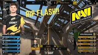 NAVI S1MPLE LINEUP FAIL! 100 THIEVES INSANE ECO ROUND!! - CSGO TWITCH CLIPS