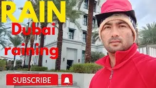 Dubai rain | raining Dubai | Dubai rain today 🌧️☔😬 Barish Dubai Mai