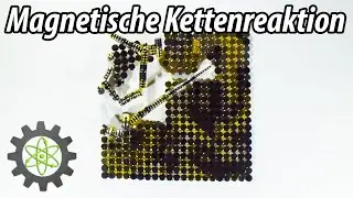 Magnetische Kettenreaktion in SlowMotion!