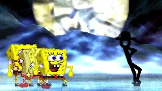 Mugen #58 SpongeBob x4 vs Nanarman