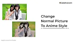 Change Normal Picture To Anime Style