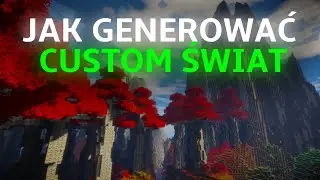 CUSTOM GENERATOR Świata na Serwer MINECRAFT (TerraFormGen plugin)