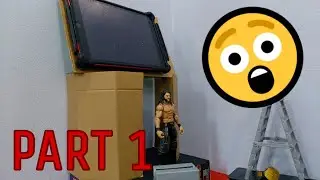 MAKING A WWE FIGURE STAGE: Building and Planning (Part 1/2)
