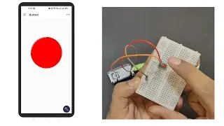 Sending Digital signal To Blynk App with NodeMcu and Push button | Home Security system