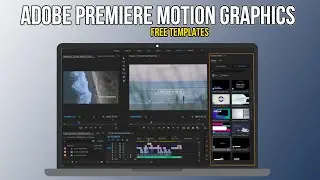 FREE Adobe Premiere Motion Graphics Templates - Newest Method 2024