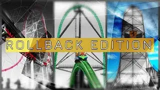 Top Thrill Dragster VS Kingda Ka VS Red Force ROLLBACK EDITION