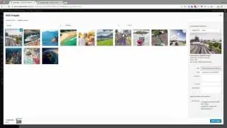Create a slider or fader with the image gallery element in Visual Composer