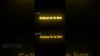 How to GLOW  text in After Effects 🔥