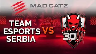 CS:GO VODS | TEAM ESPORTS SERBIA VS 3DMAX - Mad Catz Invitational - Group Stage
