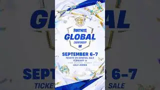 Fortnite Global Championship 2025 comes to France!