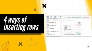 4 ways of Inserting rows in Power BI