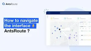 🇬🇧 How to navigate on the AntsRoute interface?