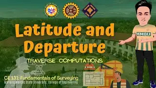 Latitudes and Departures | Traversing and Traverse Computations | Fundamentals of Surveying