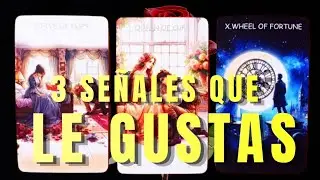 ❤️ 3 Signs He Likes You 🙀 Even If He Doesn't Say It 😲 | Interactive Tarot 🔥🔮