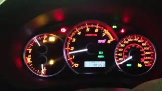 2012 STI forged pistons first start