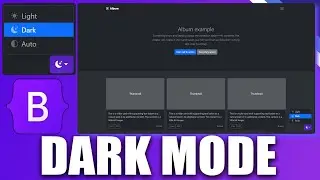 Dark Mode - Bootstrap 5.3