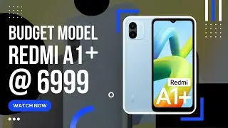 Redmi A1 Plus @ 6999 | Budget-friendly smartphone 2022 | Exciting features on Redmi A1+ | TechThread