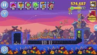 Angry Birds Friends Level 9 Tournament 1468 three stars NO POWER-UP walkthrough 2024-11-02