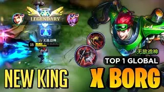 NEW KING! Xborg Best Build 2023 [ X Borg Gameplay Top 1 Global ] By 无敌战神 - Mobile Legends