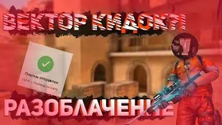РАЗОБЛАЧЕНИЕ ВЕКТОРА В СТАНДОФФ2! | КИДОК?!ОБМАНЩИК?! ДА ОН МОШЕННИК!😱😱