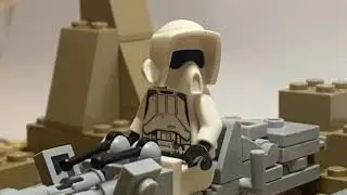 The Mandalorian: Scout Trooper’s Scene in Lego(RUS)