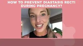 How to prevent diastasis recti during pregnancy