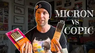Pen Review: Copic vs Micron 🔥
