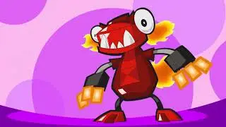 Mixels Season 1 - Hot Lava Shower