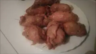 Мясные рулетики с сыром. Целый день на кухне. Балую домашних.