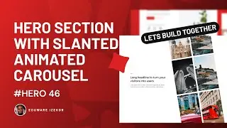 Building A Hero Section With a Slanted Carousel in Bricksbuilder