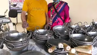 Lohaghaat Champavat Iron Tava, Kadahi, Kada and Price | FoodSant