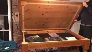 DIY Gaming Table Improvements : Hinges