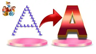 Magical Birds Creating Letters: A Mesmerizing Alphabet Display!