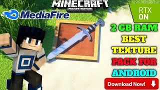 RTX For 2GB Ram No Lag For Minecraft PE | Best Texture For ANDROID | LOW END DEVICE WITHOUT LAG