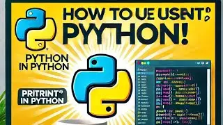 Create first hello world program in python using print()function