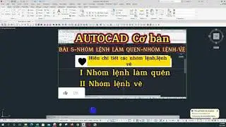 Những lệch Autocad cơ bản.Basic Autocad deviations.