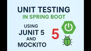 Spring Boot CRUD App Unit Testing with JUnit 5 & Mockito | Step-by-Step Tutorial 