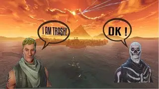 Fortnite|Messing around has a make default skin|PlayGroundMode