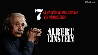 7 Best Inspirational Quotes On Education--Albert Einstein @TheQuotes @Quotes