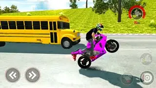 Real Motorbike Simulator #16 - Ride On Chopper And Sports Bike - Android Gameplay