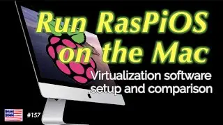 Run RasPiOS on the Mac with virtualization soft