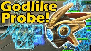 The Best Probe You've Ever Seen! Probes vs Zealots SC2