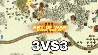 Art of War 3 |  3VS3 Battle | Map - Severe Cold