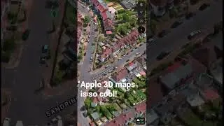 Apple 3D maps is so sick!    #apple #applemaps #map #maps #iphone #appleiphone #aerial #aerialview ￼