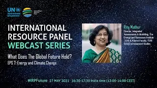 IRP Webcast on Energy and Climate Change | Ritu Mathur