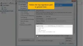 Changing your email signature in Thunderbird