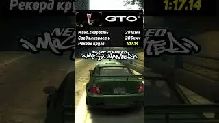 ТОП-5 САМЫХ МЕДЛЕННЫХ МАШИН В NEED FOR SPEED MOST WANTED #shorts