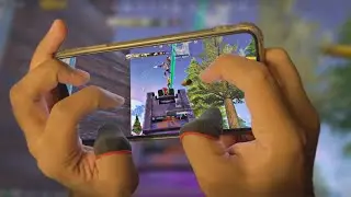 Girls squad failed 1vs4 😂 iphone 14 pro max 5 finger handcam | PUBG MOBILE