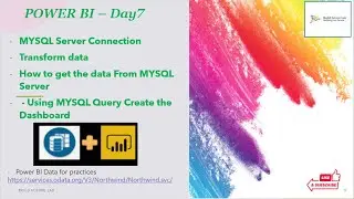 How to Connect Power BI with MYSQL Database Import Data DAY7 